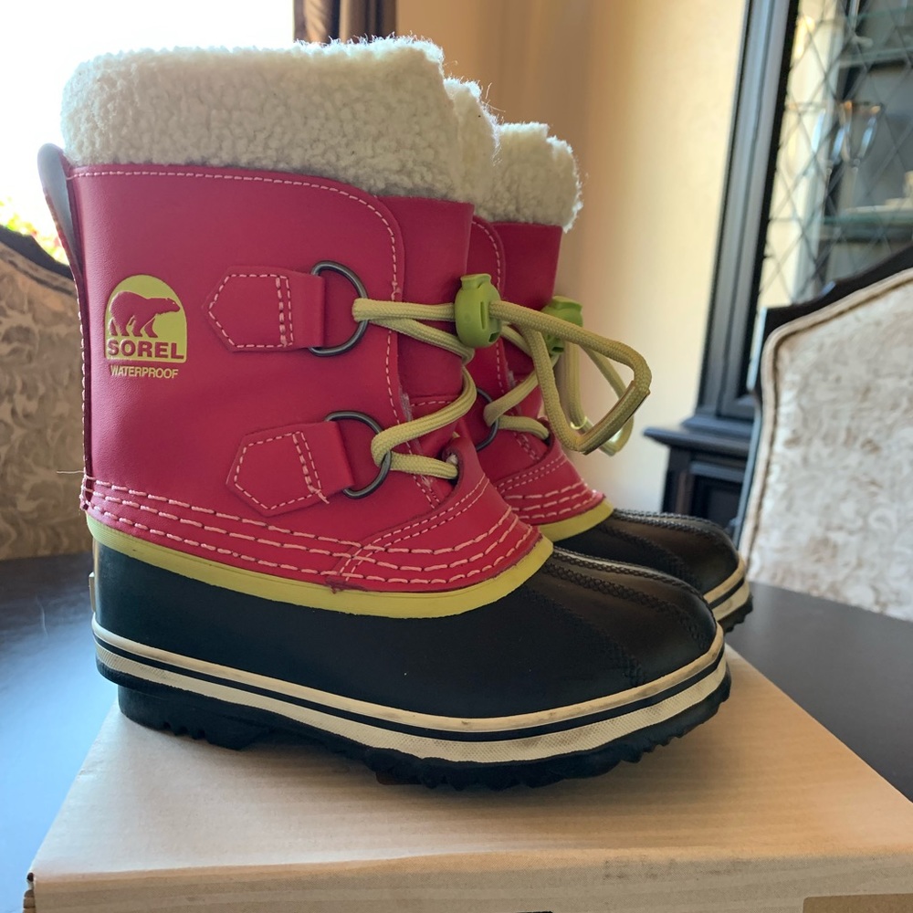 SOREL YOOT PAC TP Child Rain Snow Waterproof Boots